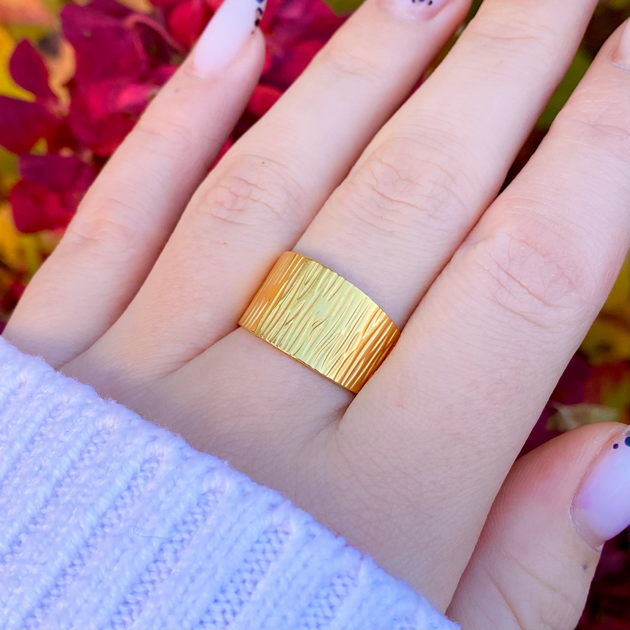 ZEBRA • Bague ajustable en acier inoxydable