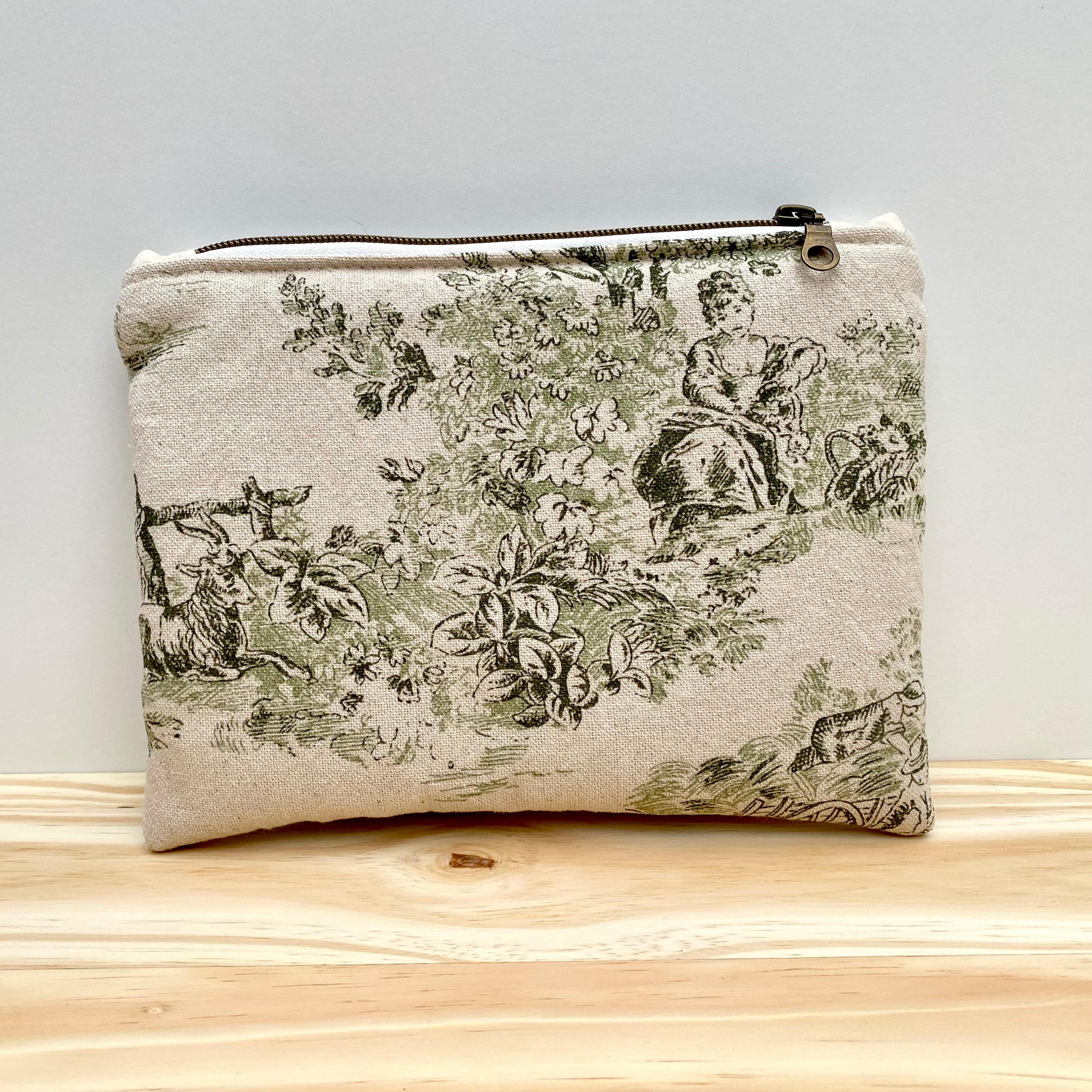 SARA • Pochette en toile de jouy