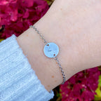 SORA • Bracelet en acier inoxydable estampé