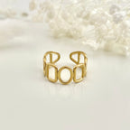 LOOP • Bague ajustable en acier inoxydable