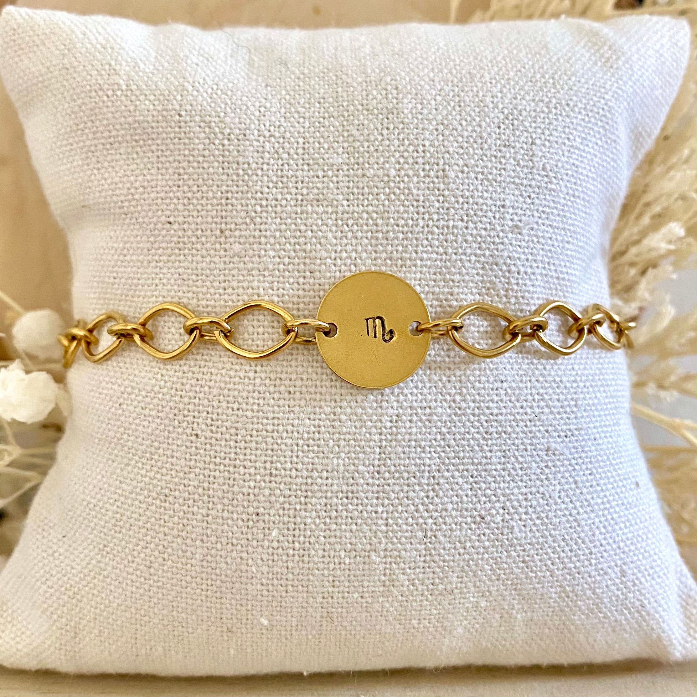 OLGA • Bracelet en acier inoxydable estampé