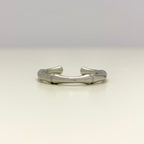 BAMBOU • Bague en acier inoxydable