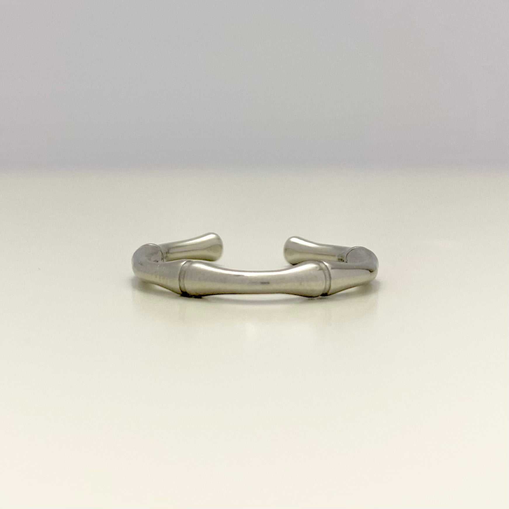 BAMBOU • Bague en acier inoxydable