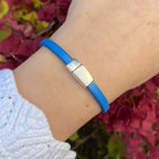 LOLA • Bracelet en cuir avec fermoir aimanté plaqué or ou argent