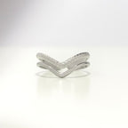 TINA • Bague double en acier inoxydable