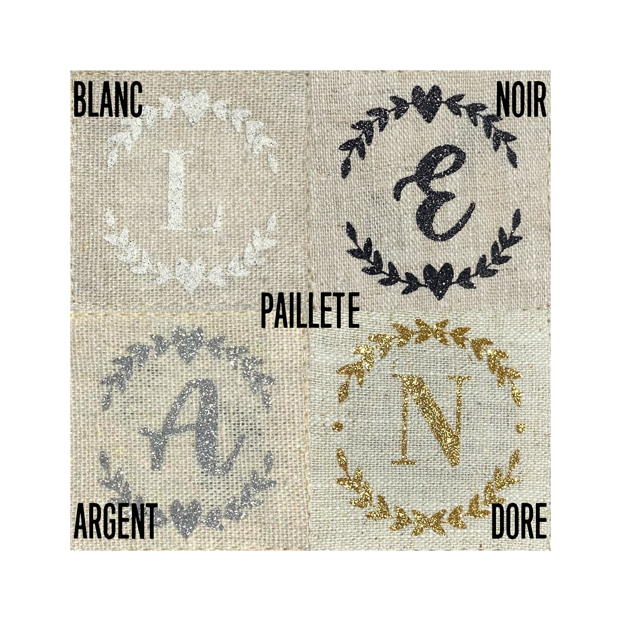 LEO • Pochette personnalisée en double gaze de coton léopard