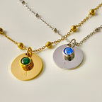 NALA • Collier personnalisé pierre de naissance