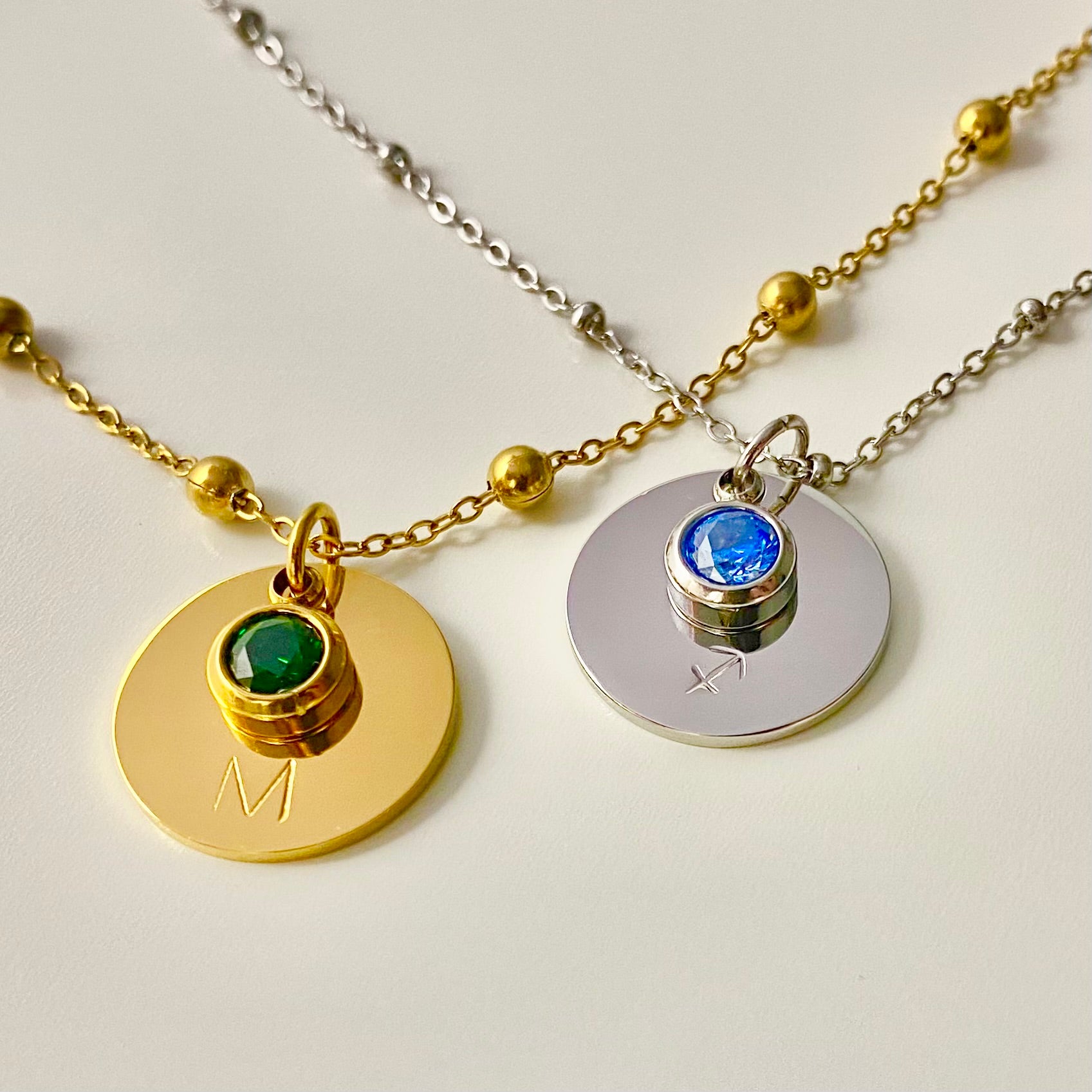 NALA • Collier personnalisé pierre de naissance