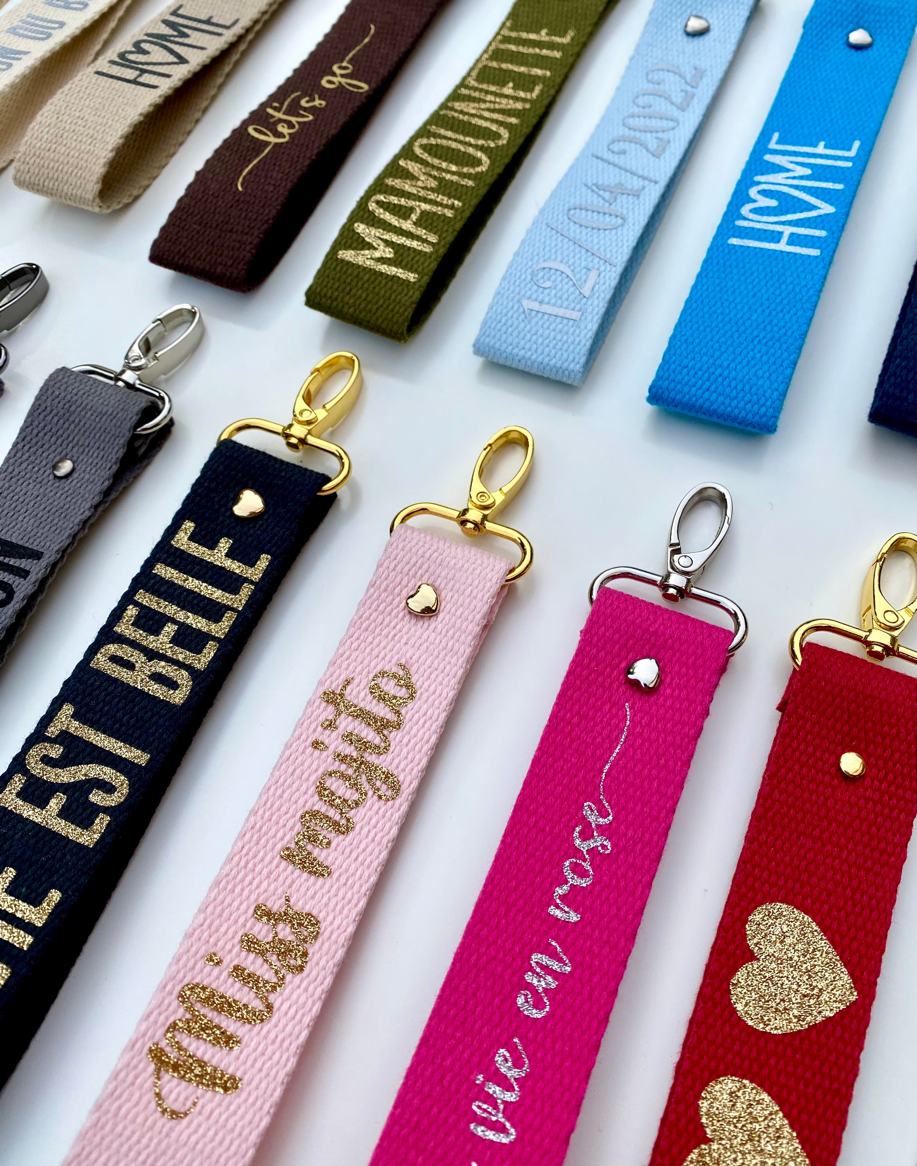 POP • Porte-clefs sangle personnalisé