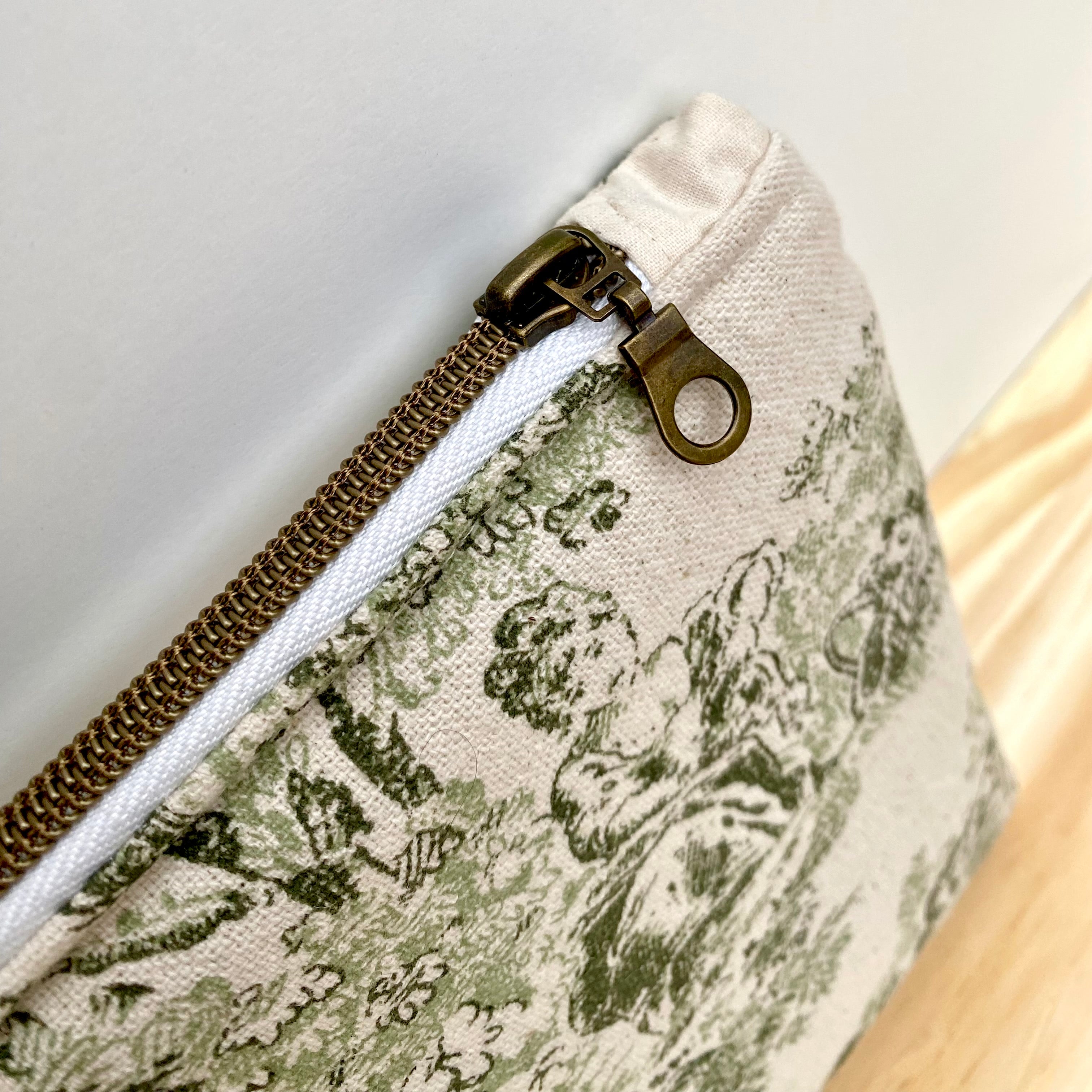 SARA • Pochette en toile de jouy