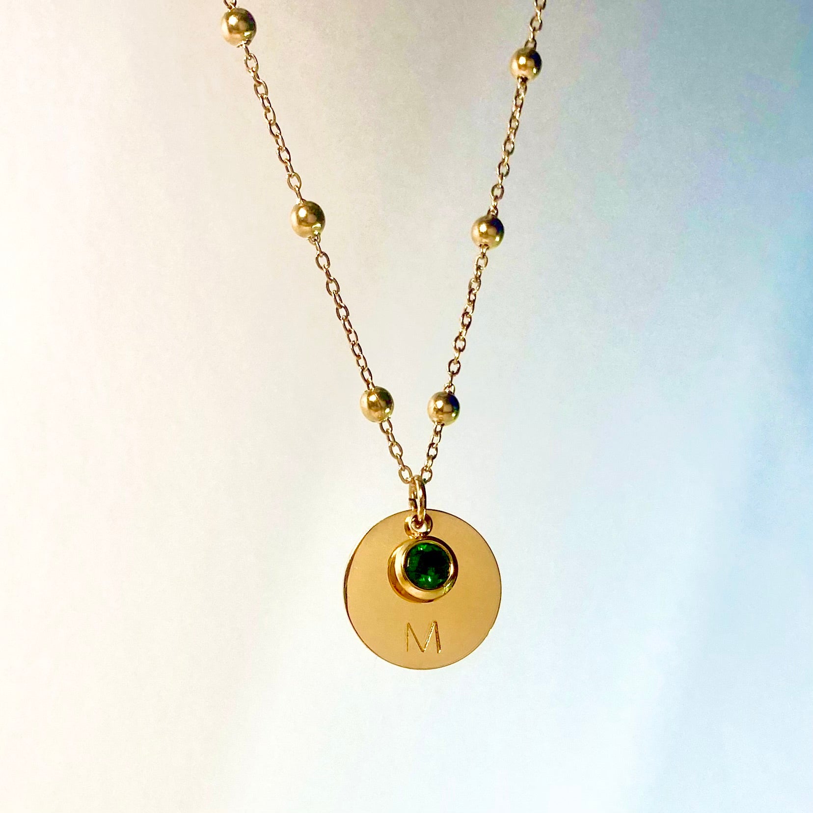 NALA • Collier personnalisé pierre de naissance